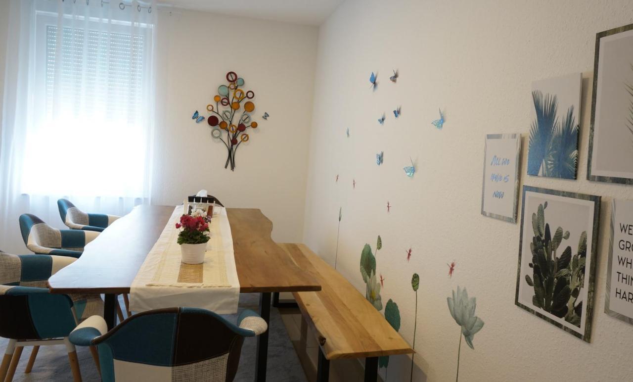 Mein Apartment Flowers Mit Kamin, Bis 10 Personen Frankenthal  Ngoại thất bức ảnh