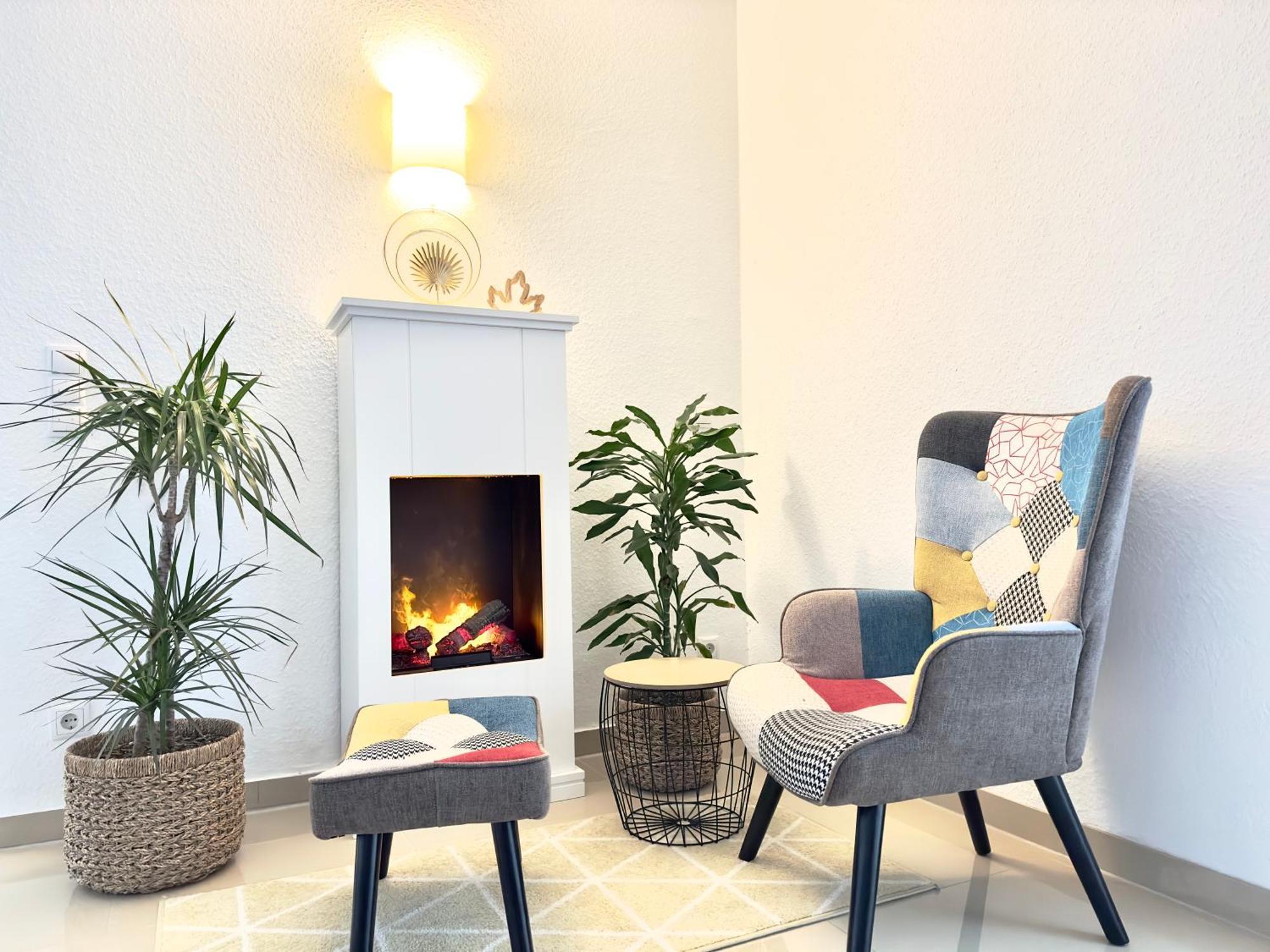 Mein Apartment Flowers Mit Kamin, Bis 10 Personen Frankenthal  Ngoại thất bức ảnh